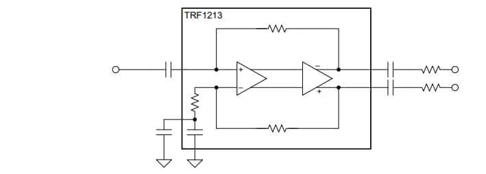 Block Diagram - Texas Instruments TRF1213EVM Evaluation Module